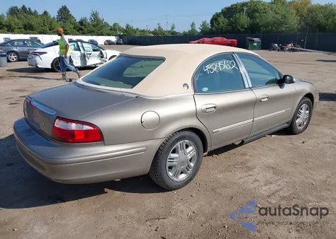 2004 Mercury Sable Ls Premium from USA, damaged, VIN 1MEFM55S14A621817